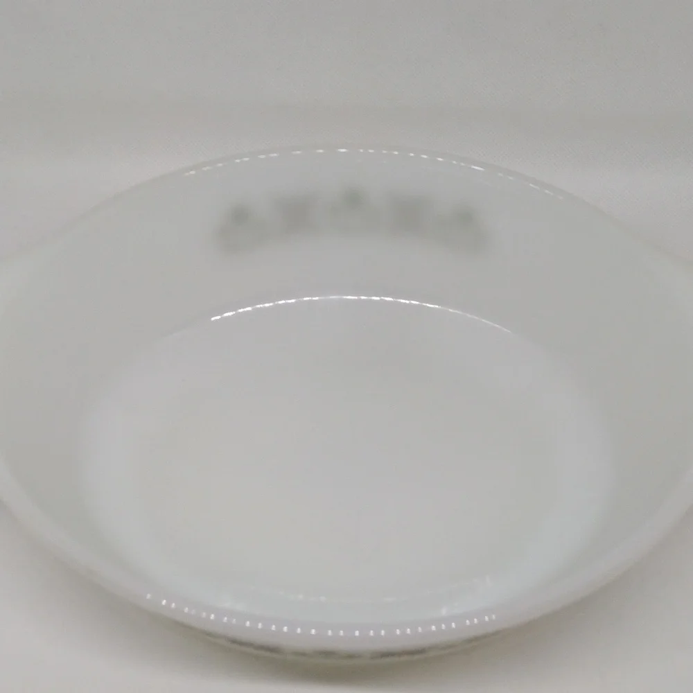 Vintage‎ Anchor Hocking Fire King Green Meadow 1.5 Quart Oval Casserole Dish